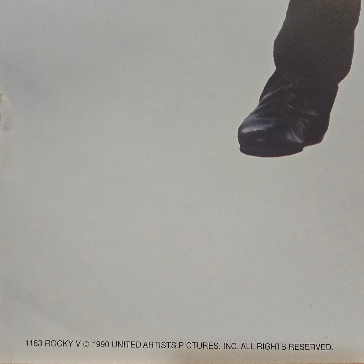 Sylvester Stallone - Rocky 5 - signed poster