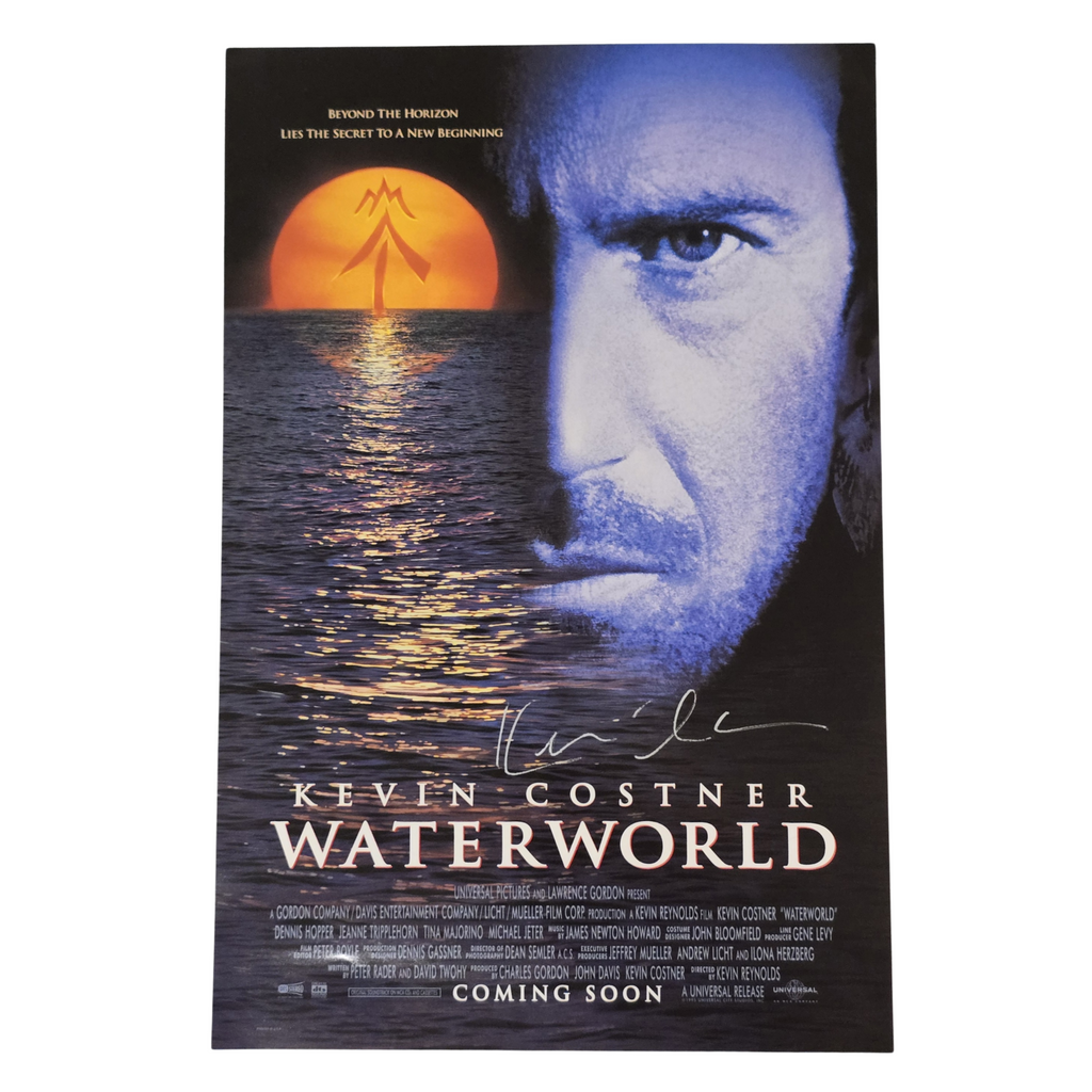 Kevin Costner -  Waterworld - Signed Poster