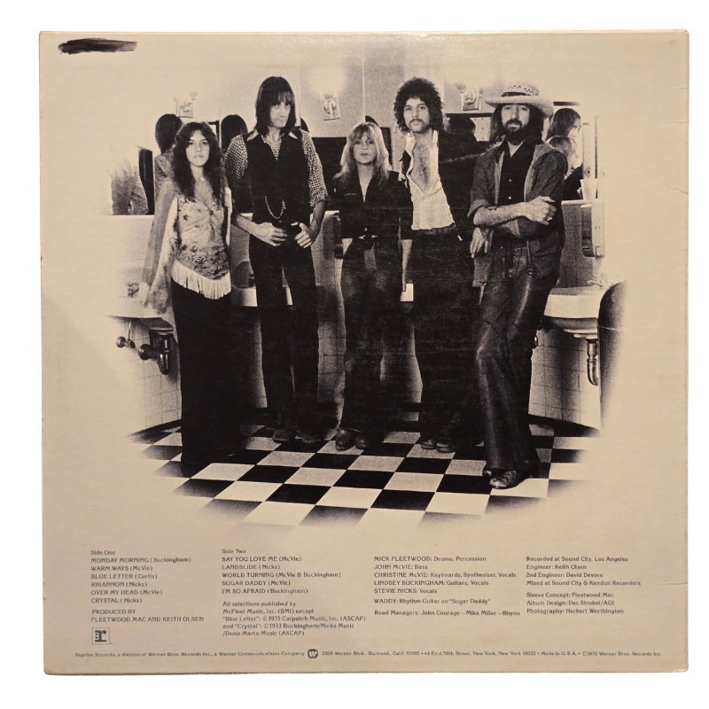 Fleetwood Mac - Self titled - signed lp by 5 band members