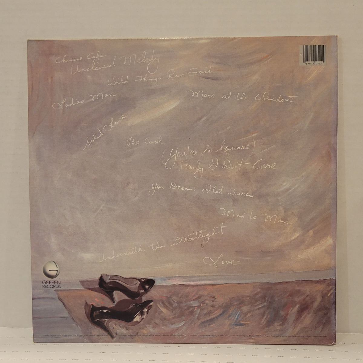 Joni Mitchell - Wild Things Run Fast - signed lp
