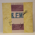R.E.M. - Dead Letter Office - signed promo poster by 4 band members