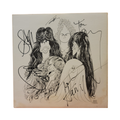 Aerosmith -  Draw The Line - signed lp by 5 band members