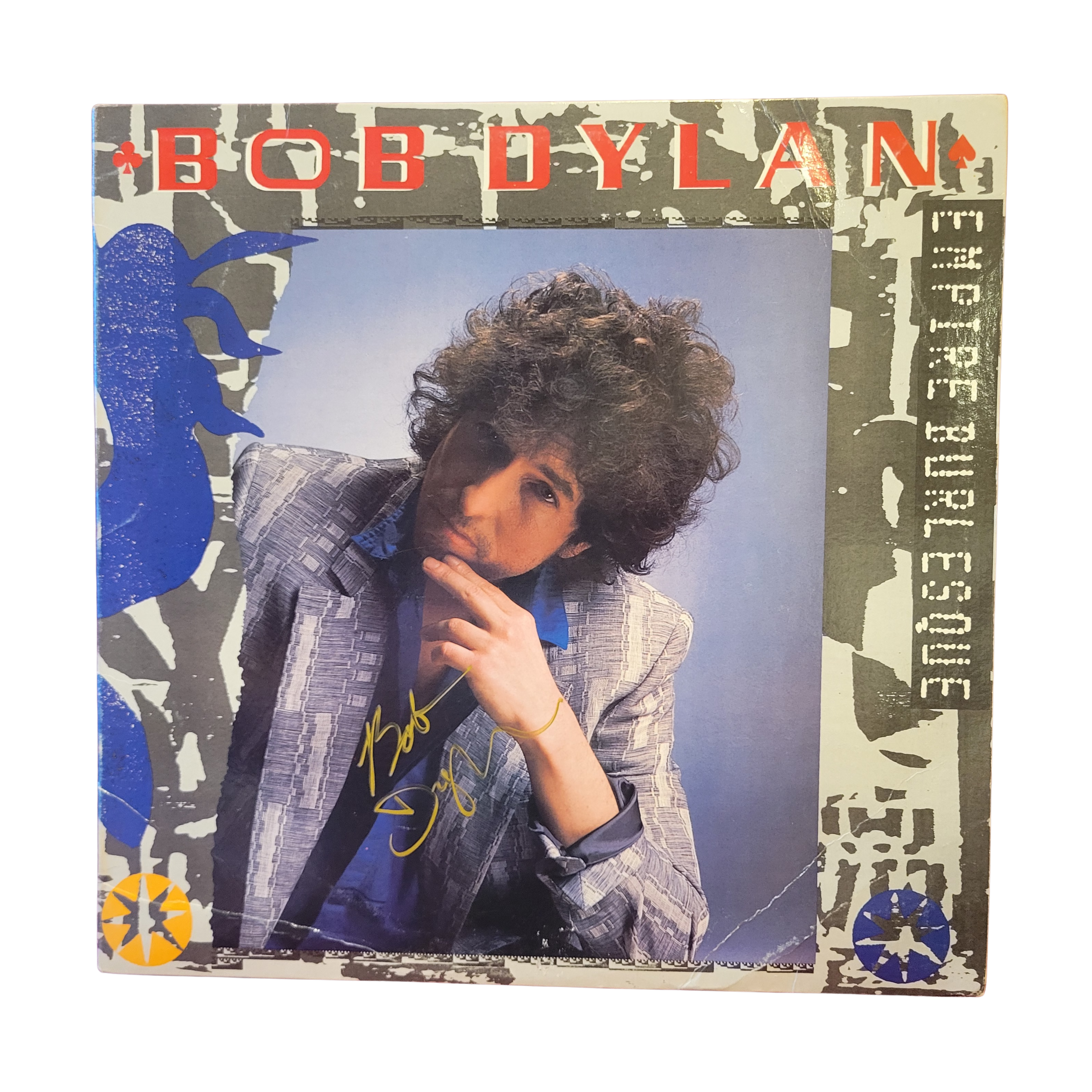 Bob Dylan - Empire Burlesque - signed lp
