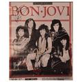 Bon Jovi - Slippery When Wet  - signed Event Poster by all 5 members