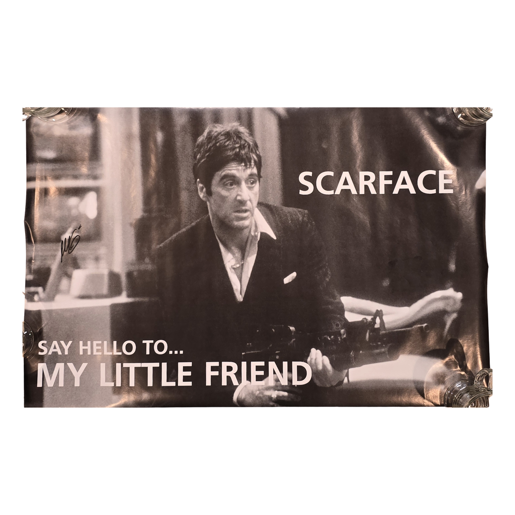 Scarface - Al Pacino 1983 - signed poster