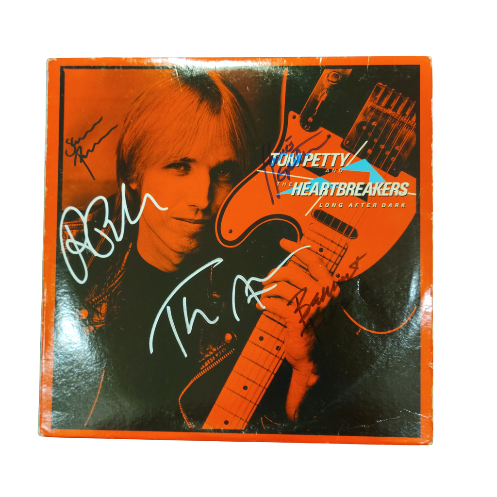 Tom Petty and the Heartbreakers Long After Dark -  signed lp by 5 band  members