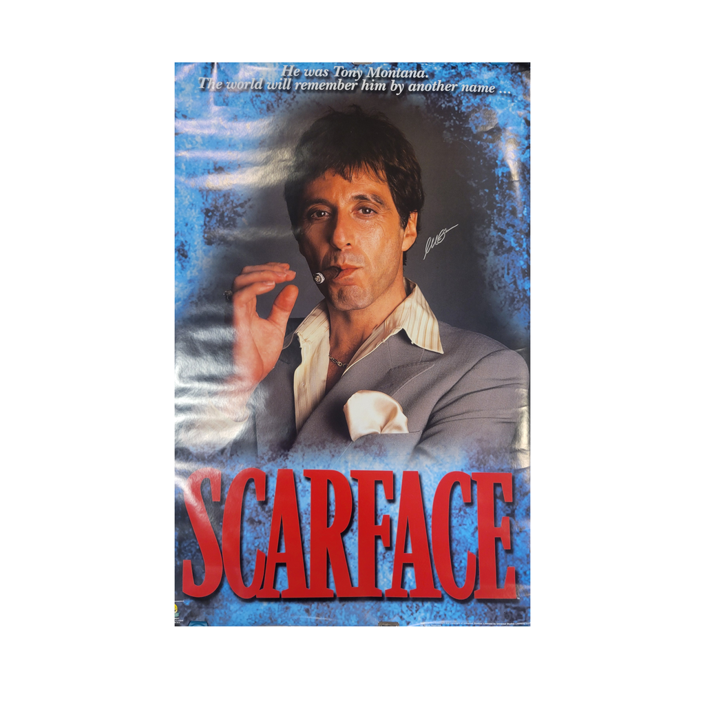 Scarface - Al Pacino 1983 - signed poster