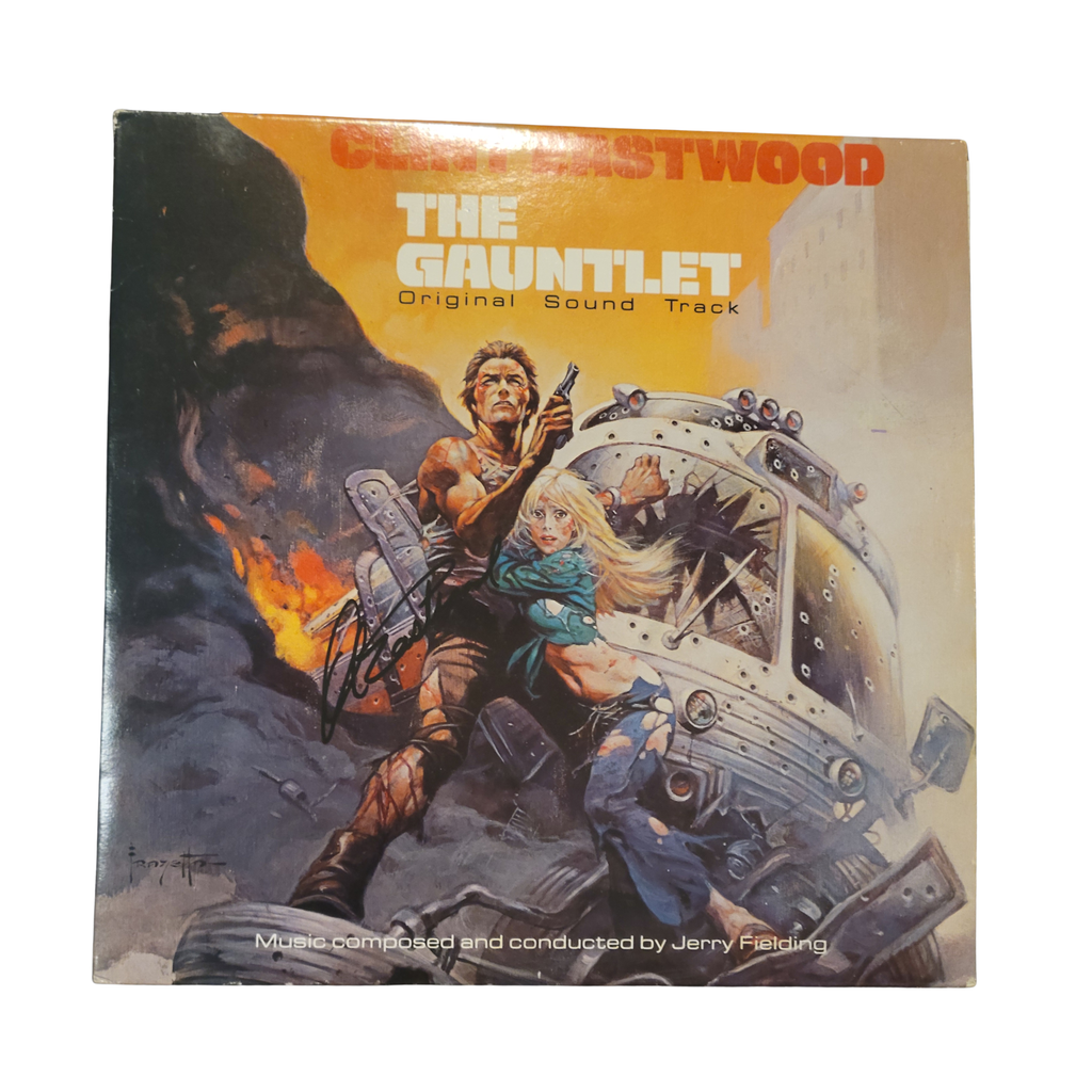 Clint Eastwood - The Gauntlet -  signed lp