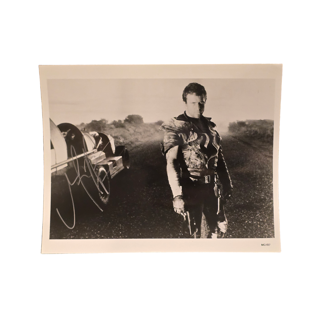Mel Gibson - Mad Max 2 1981 - signed press photo