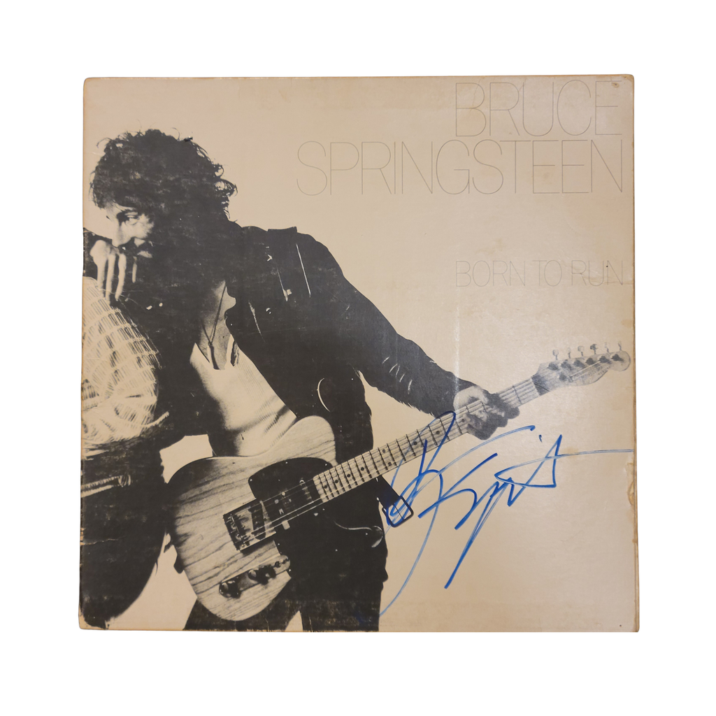Bruce Springsteen - Born To Run - signed lp