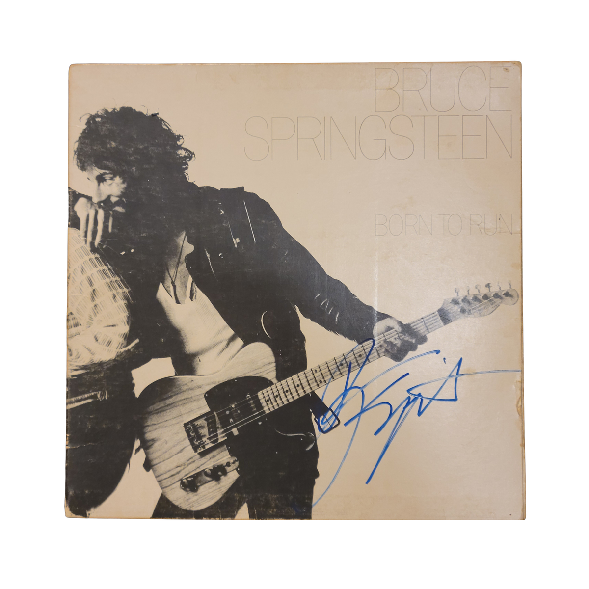 Bruce Springsteen - Born To Run - signed lp