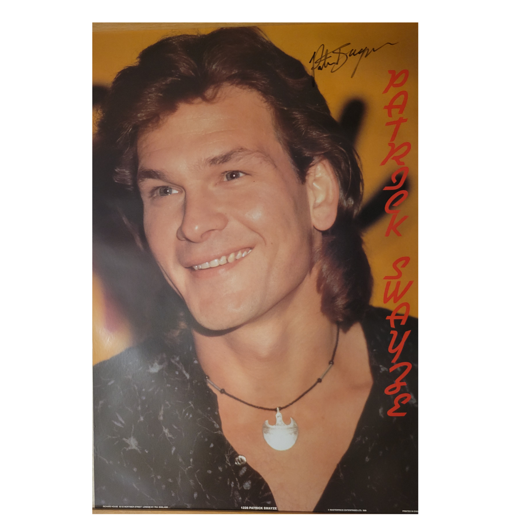 Patrick Swayze - Dirty Dancing - signed poster