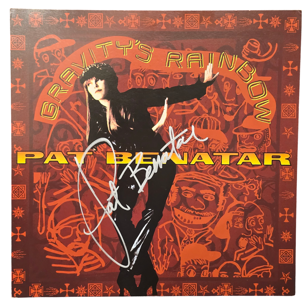 Pat Benatar - The Gravity's Rainbow - Signed Promo poster