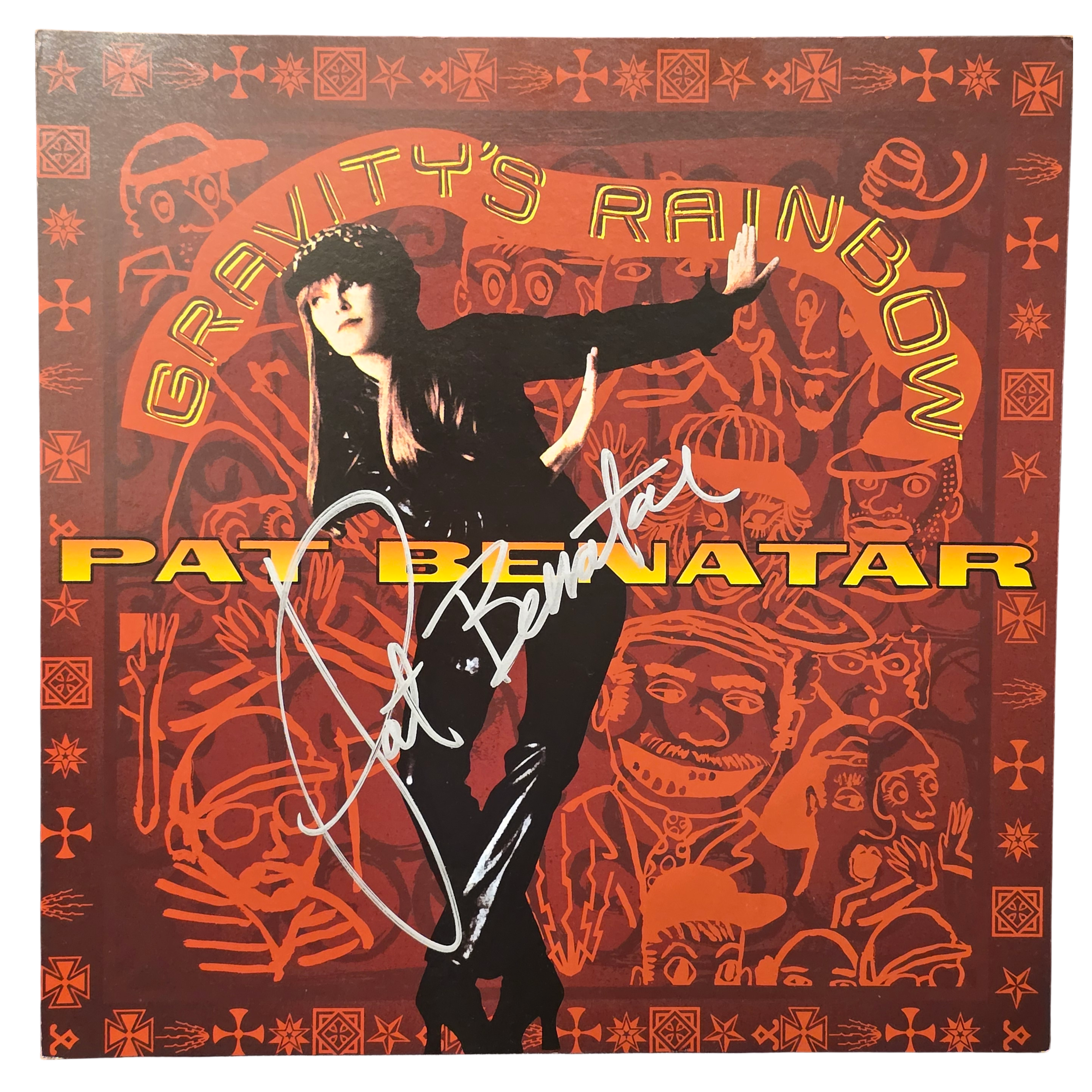 Pat Benatar - The Gravity's Rainbow - Signed Promo poster