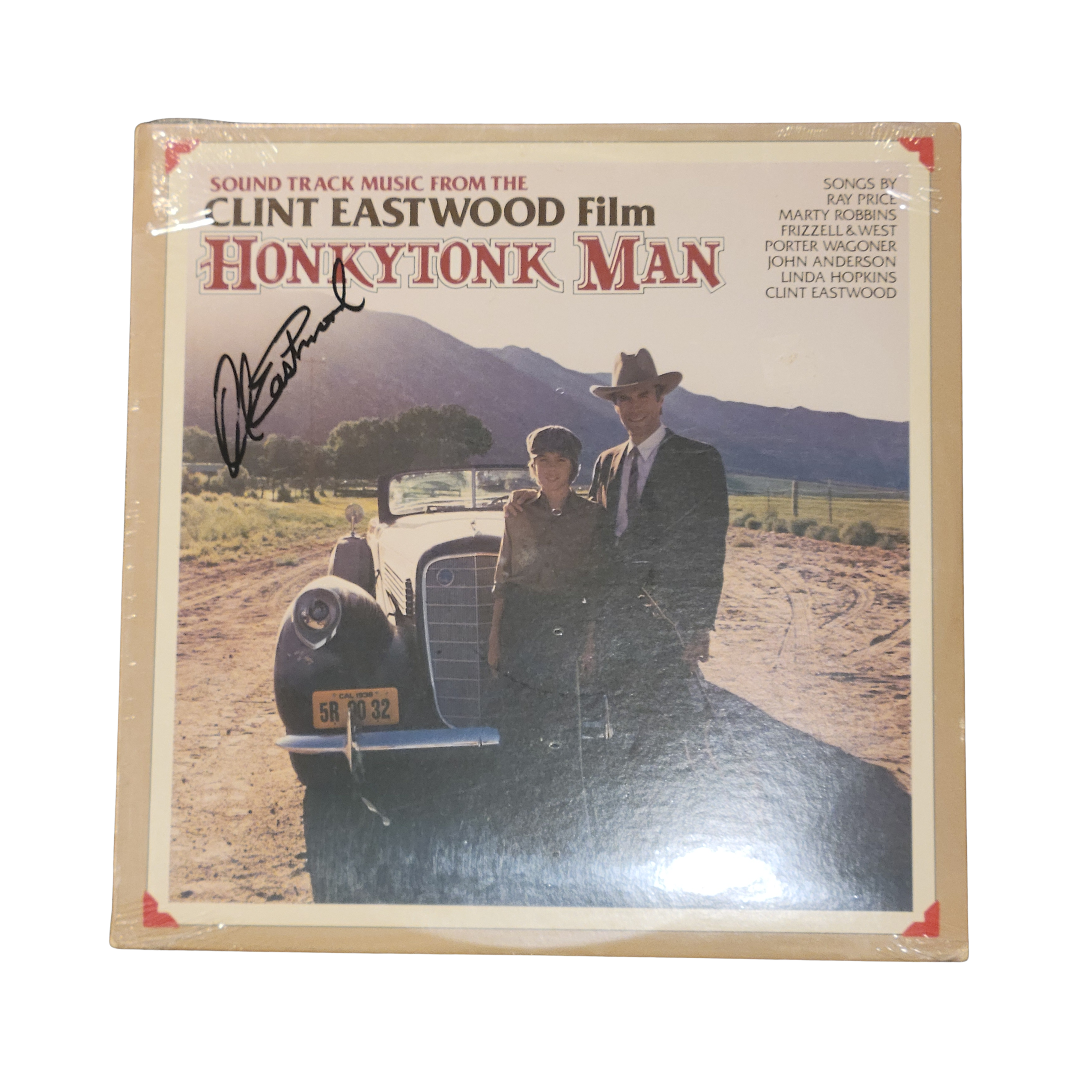 Clint Eastwood - Honkytonk Man Soundtrack - signed lp