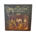 Crosby Stills Nash & Young  - Deja Vu - signed lp by 4 band members