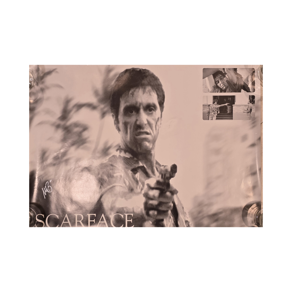 Scarface  - Al Pacino 1983 - signed poster