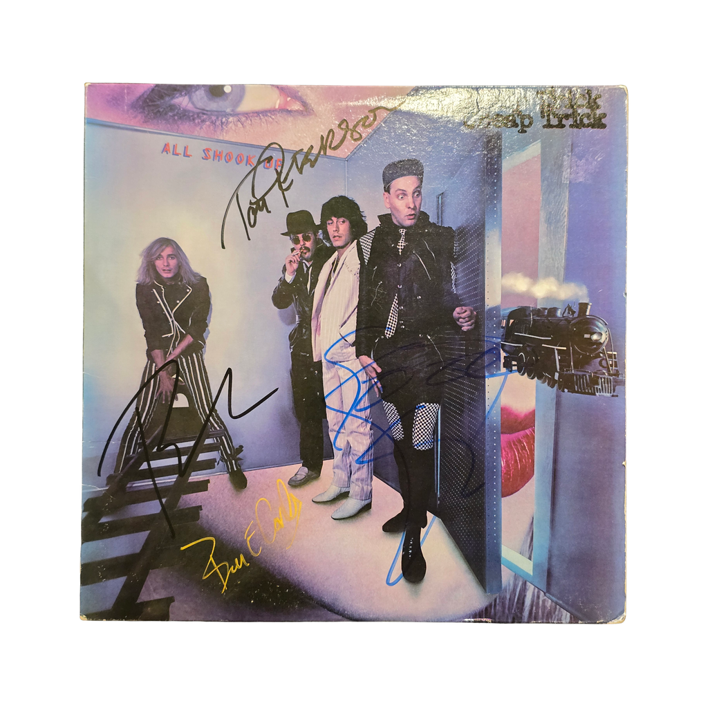 Cheap Trick - All shook up signed lp by 4 band members