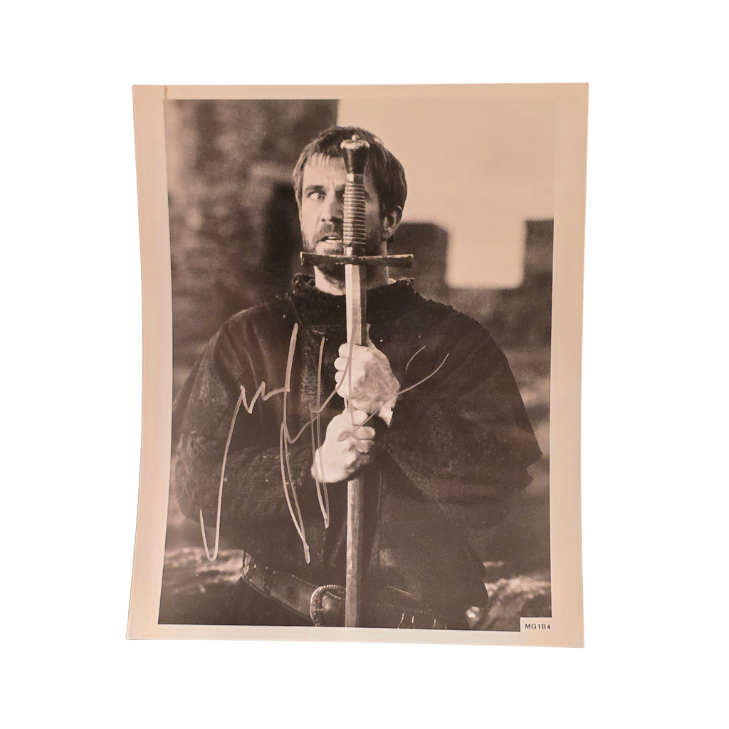 Mel Gibson - Hamlet 1990 - signed press photo
