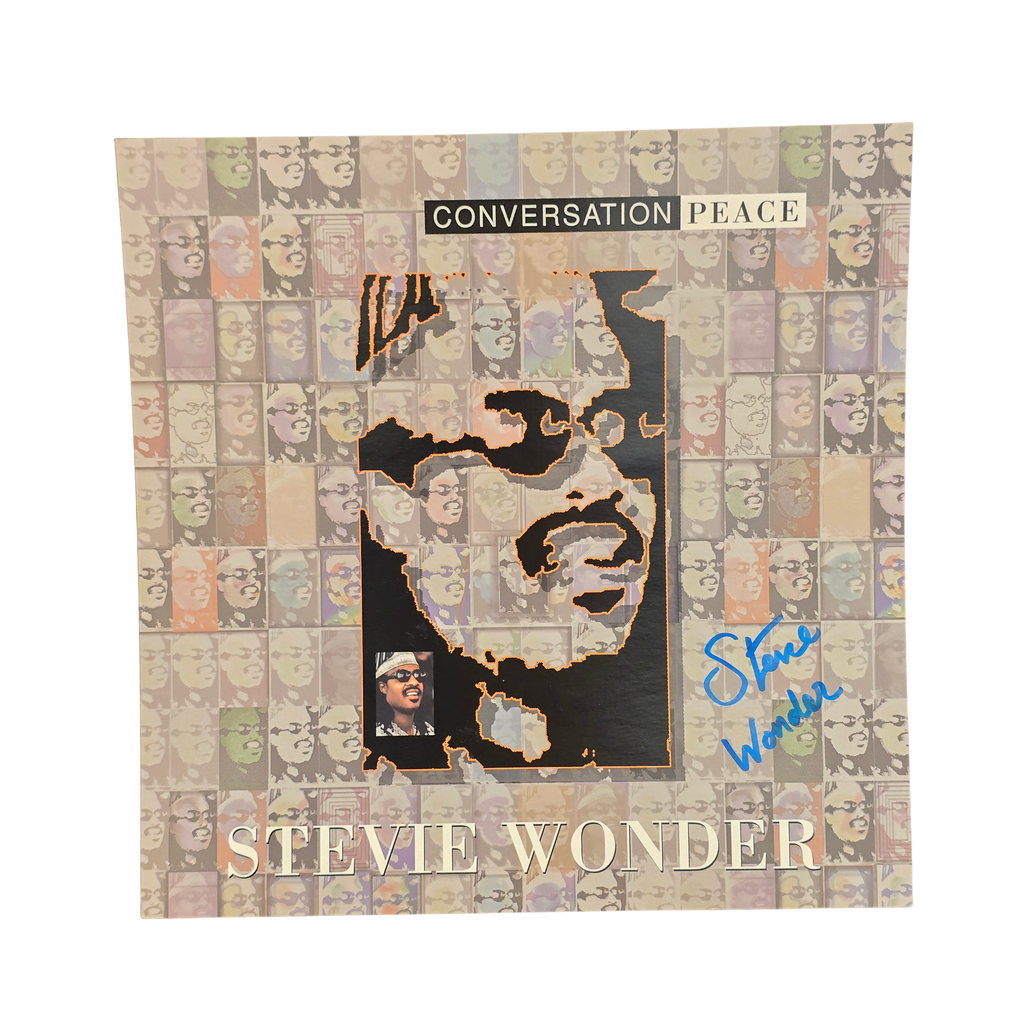 Stevie Wonder - For your love - signed promo poster