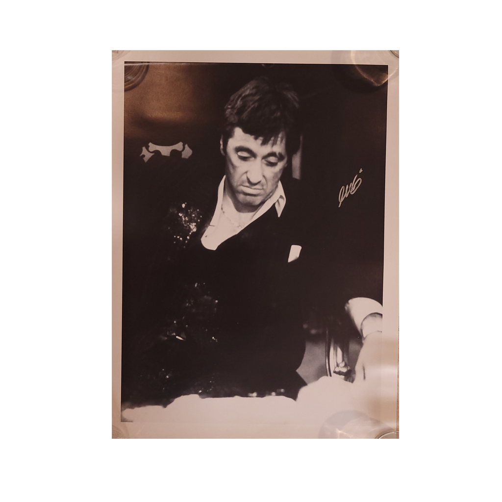 Scarface  - Al Pacino - signed poster