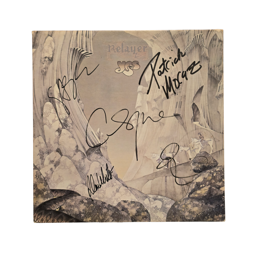 Yes -  Relayer - signed lp by 5 band members