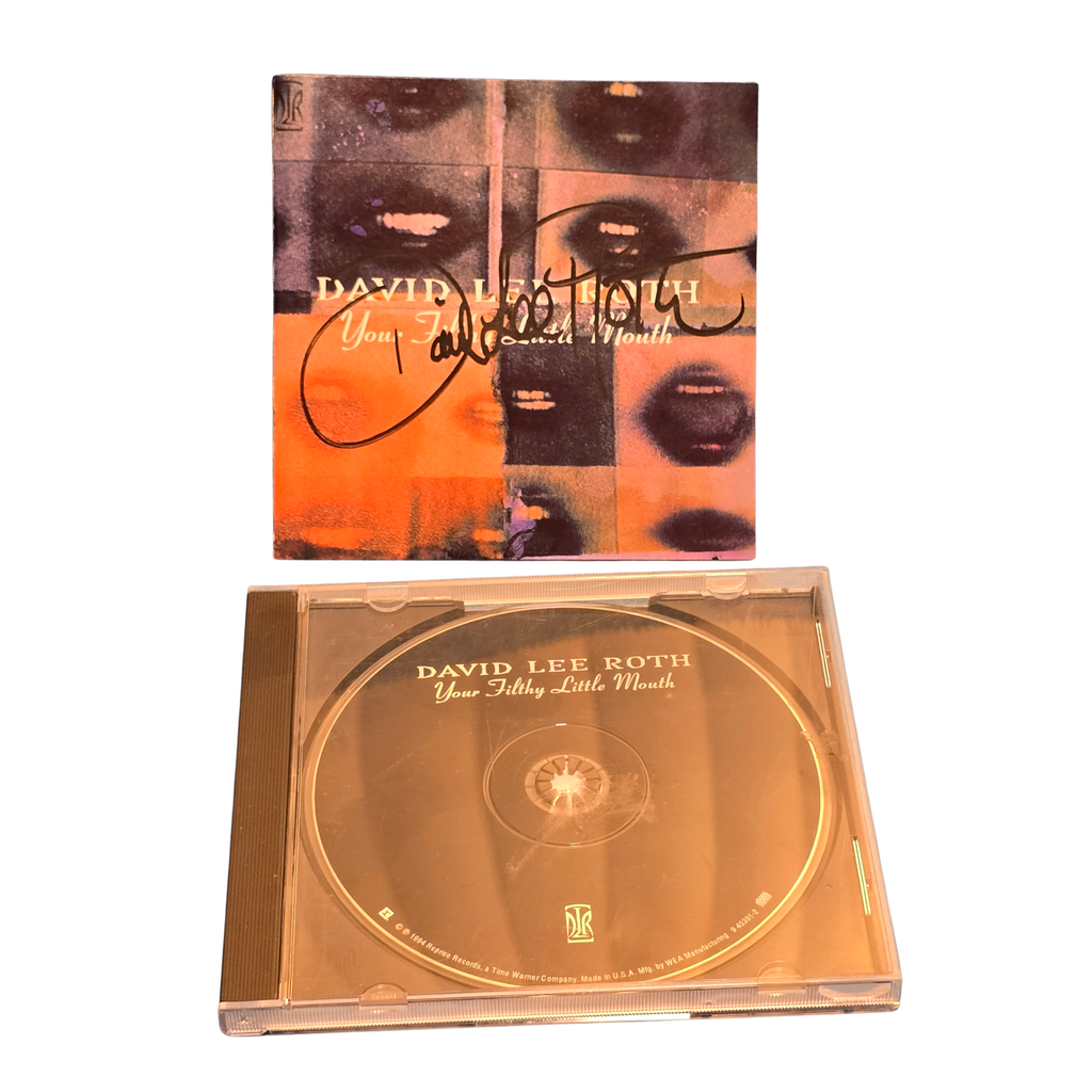 David Lee Roth - Your Filthy little mouth -  signed cd