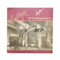 U2 -The Unforgettable Fire - signed lp by 4 band members