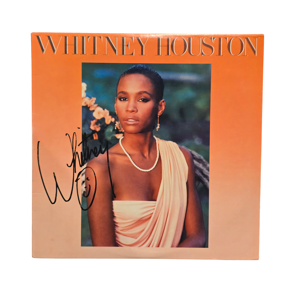 Whitney Houston - Self-Titled Debut - signed lp