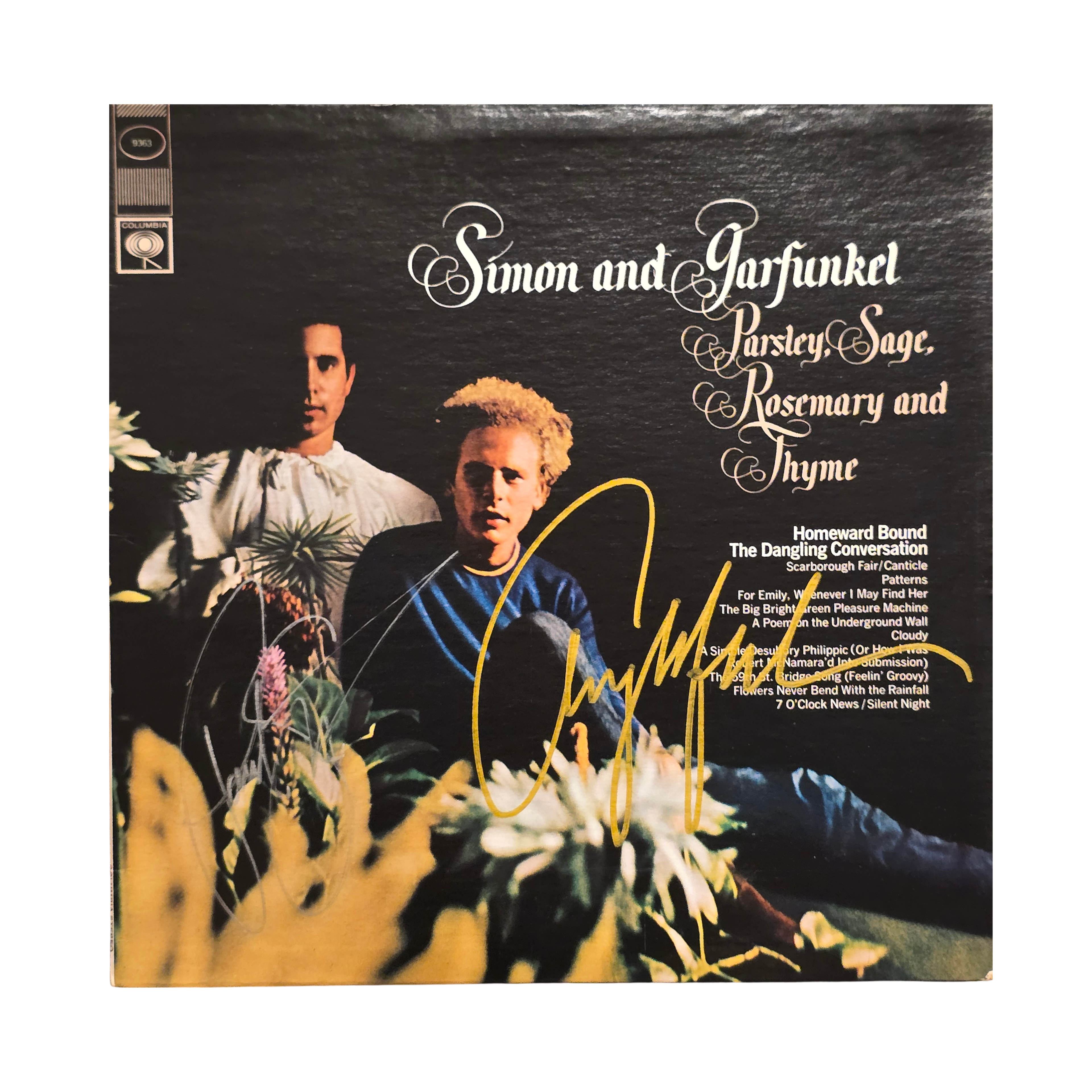 Simon And Garfunkel - Parsley Sage Rosemary and Thyme - signed lp