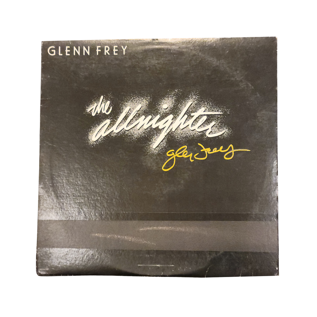 Glenn Frey - The Allnighter -  signed lp
