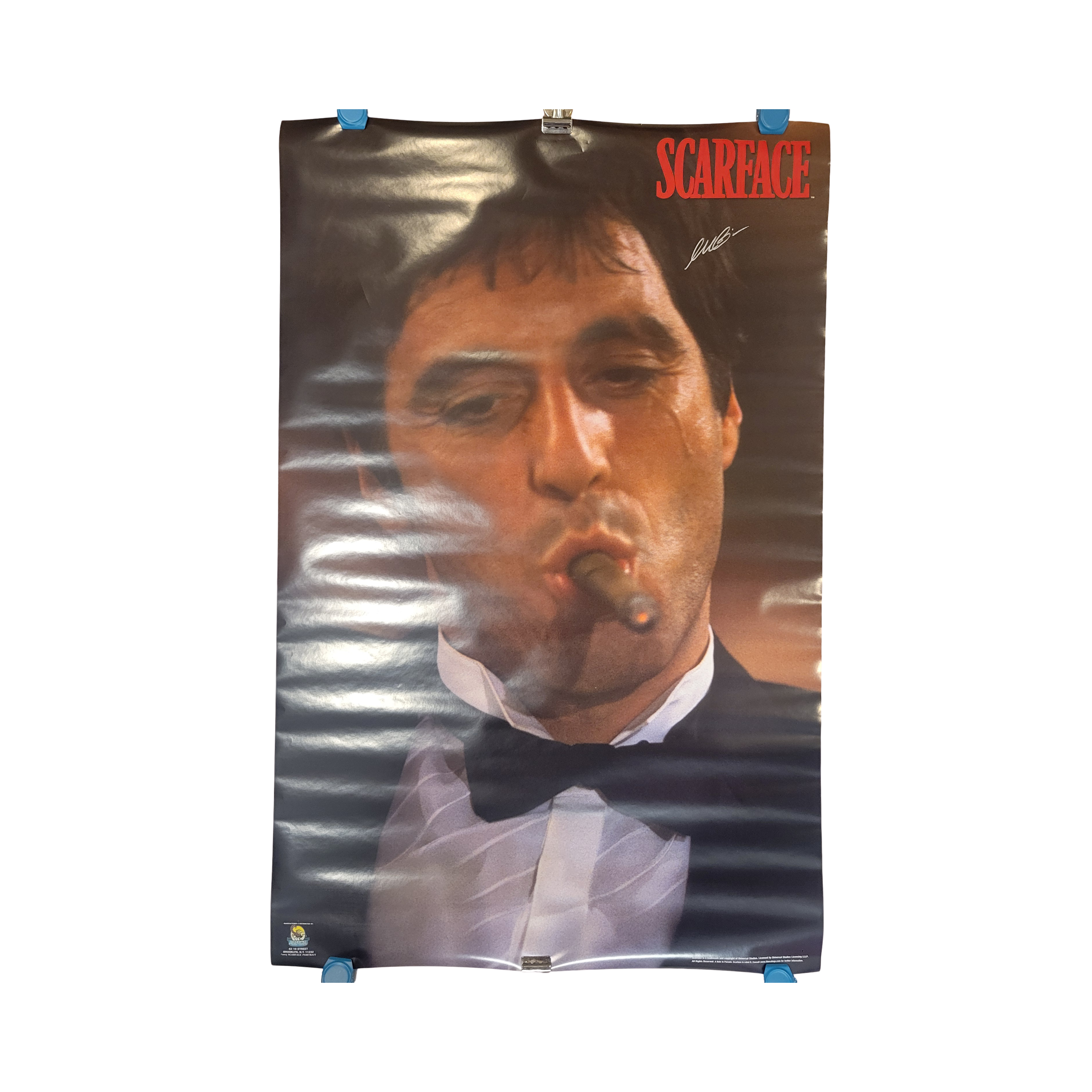 Scarface - Al Pacino - signed poster