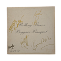 Rolling Stones - Beggars Banquet - signed lp by 5 band members