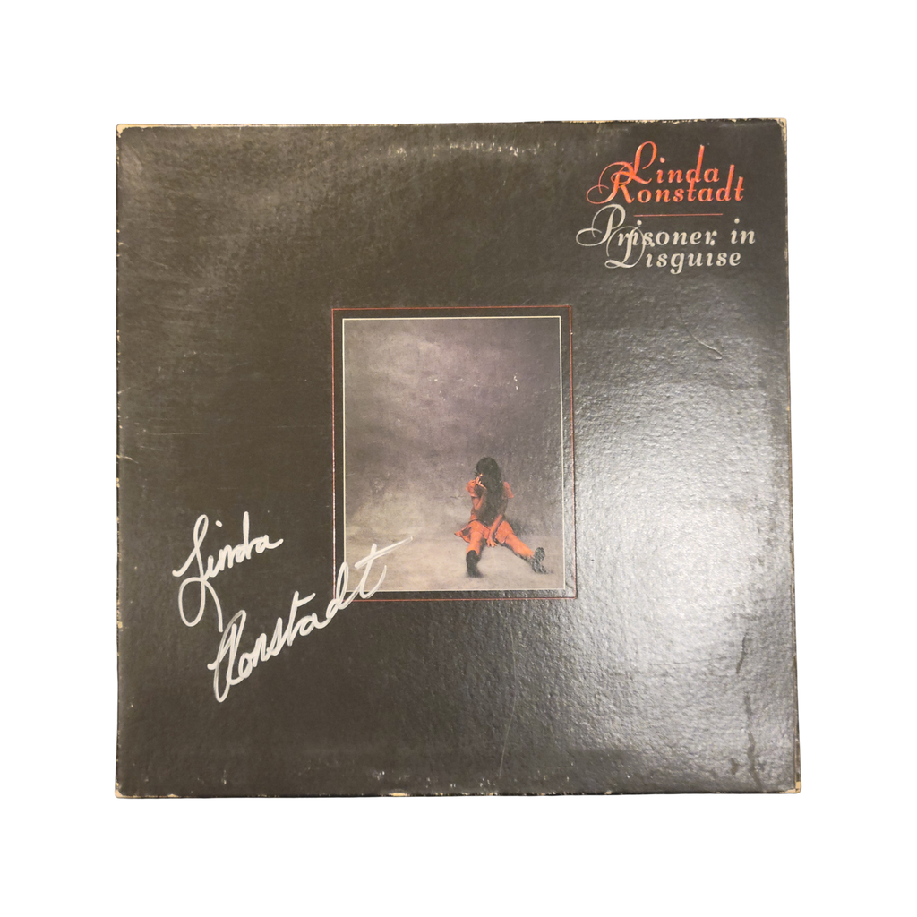 Linda Ronstadt  - Prisoner In Disguise - signed lp