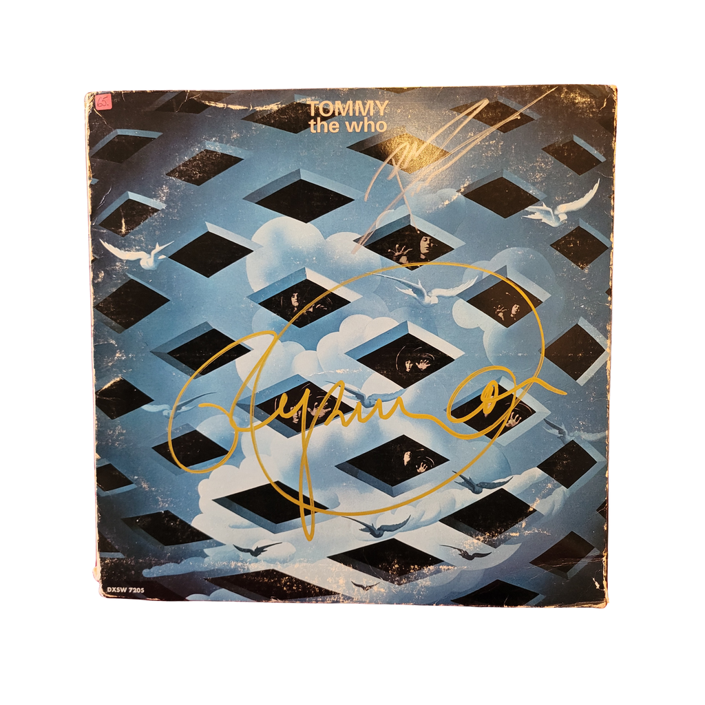 The Who - Tommy - signed lp by 2 band members