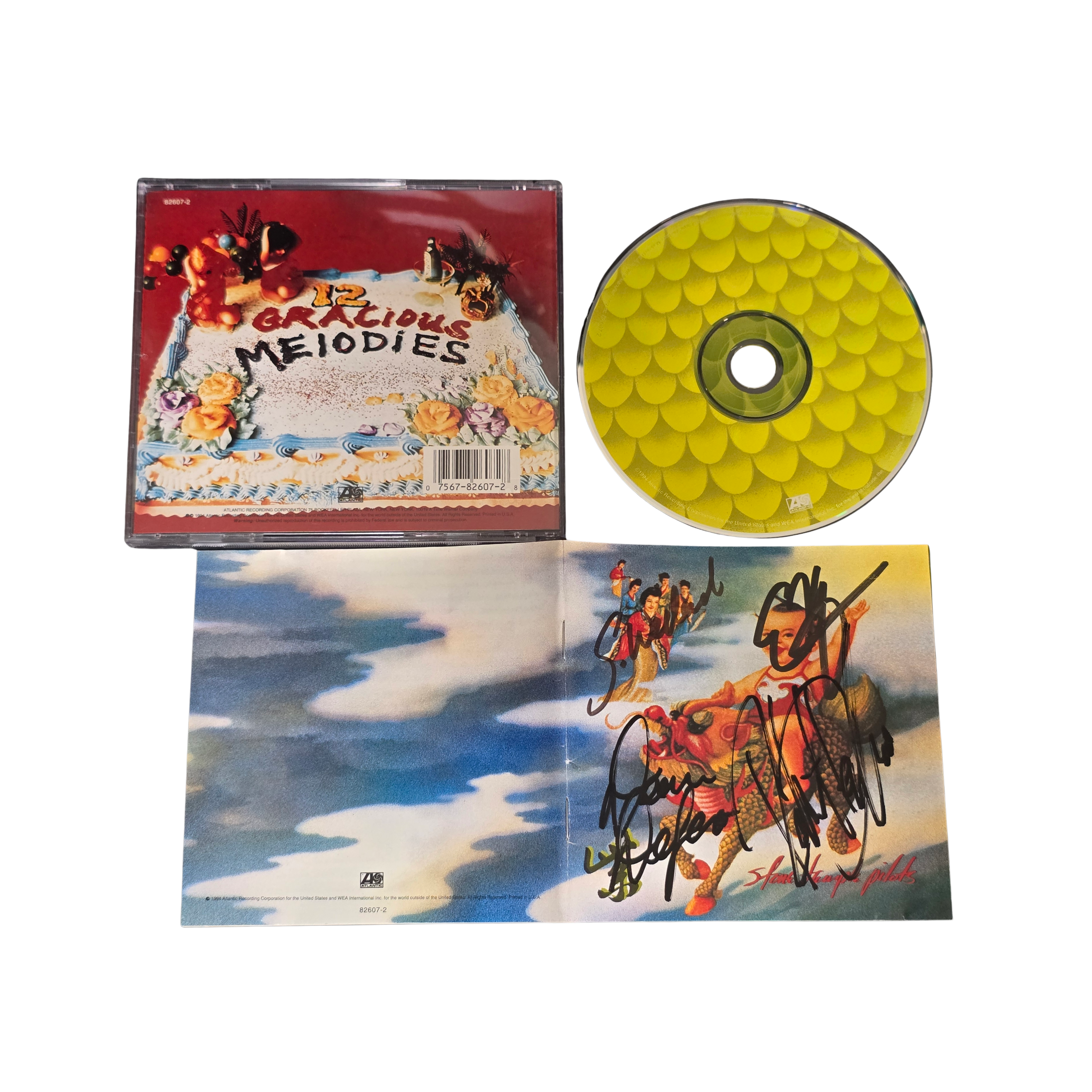 Stone Temple Pilots - Purple - signed cd by 4 band members
