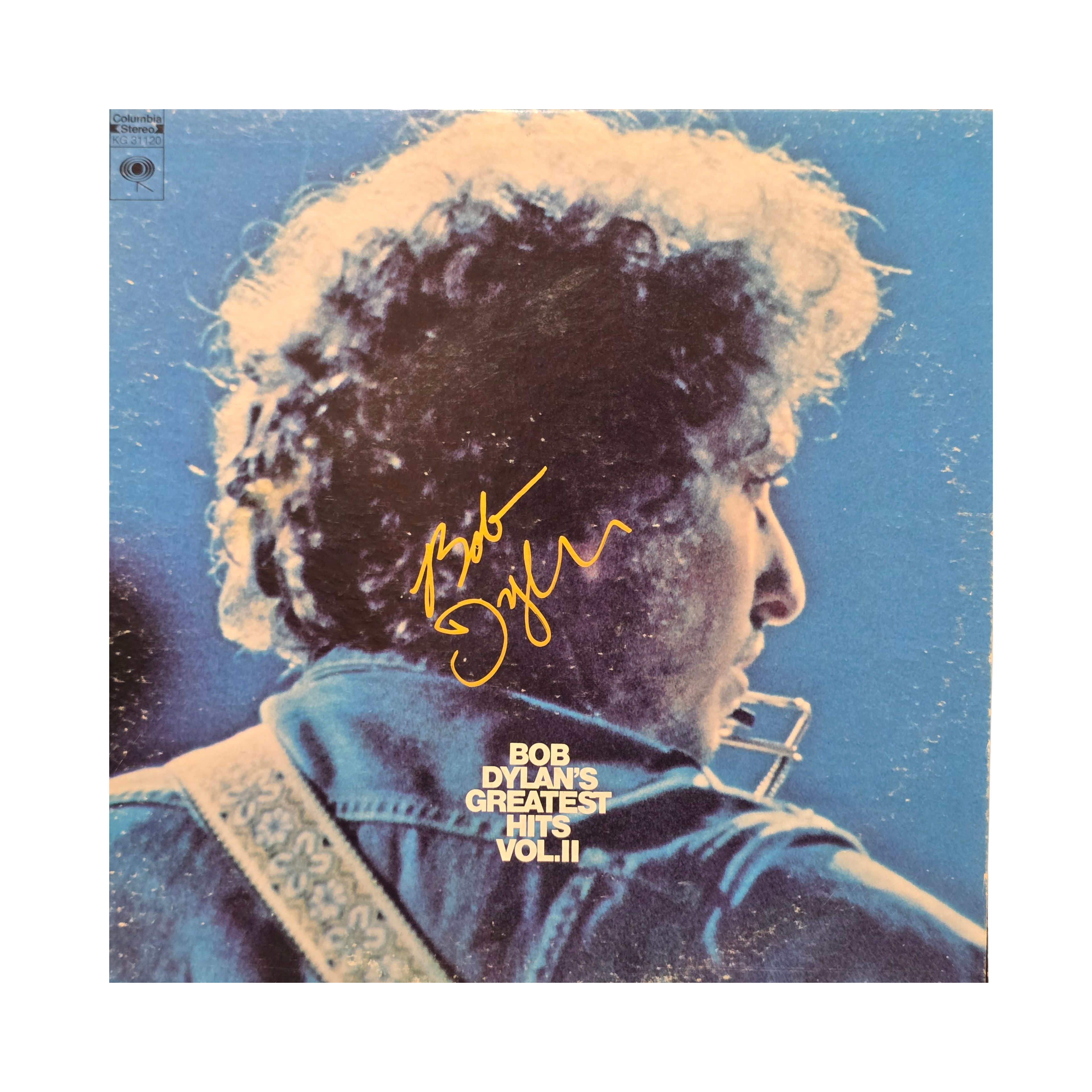 Bob Dylan - Greatest Hits 2 - signed lp