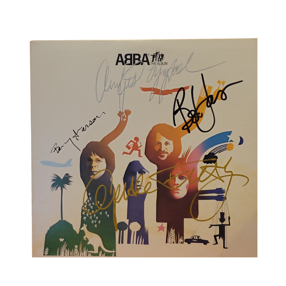 ABBA - The Album - signed lp by 4 band members
