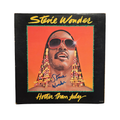 Stevie Wonder - Hotter Than July - signed lp