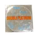Kiss  - Double Platinum - signed lp by 4 band members