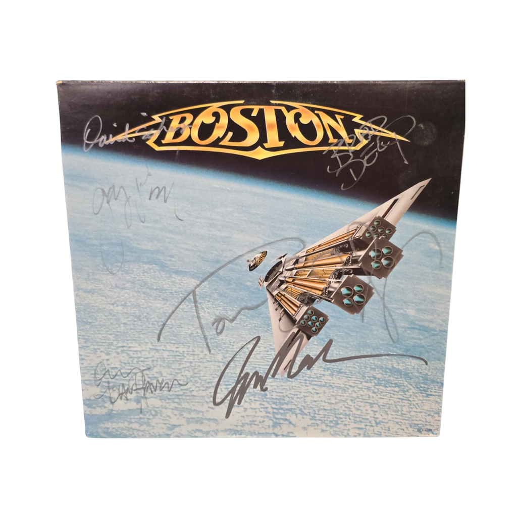 Boston -  Third Stage - signed lp by 6 band members