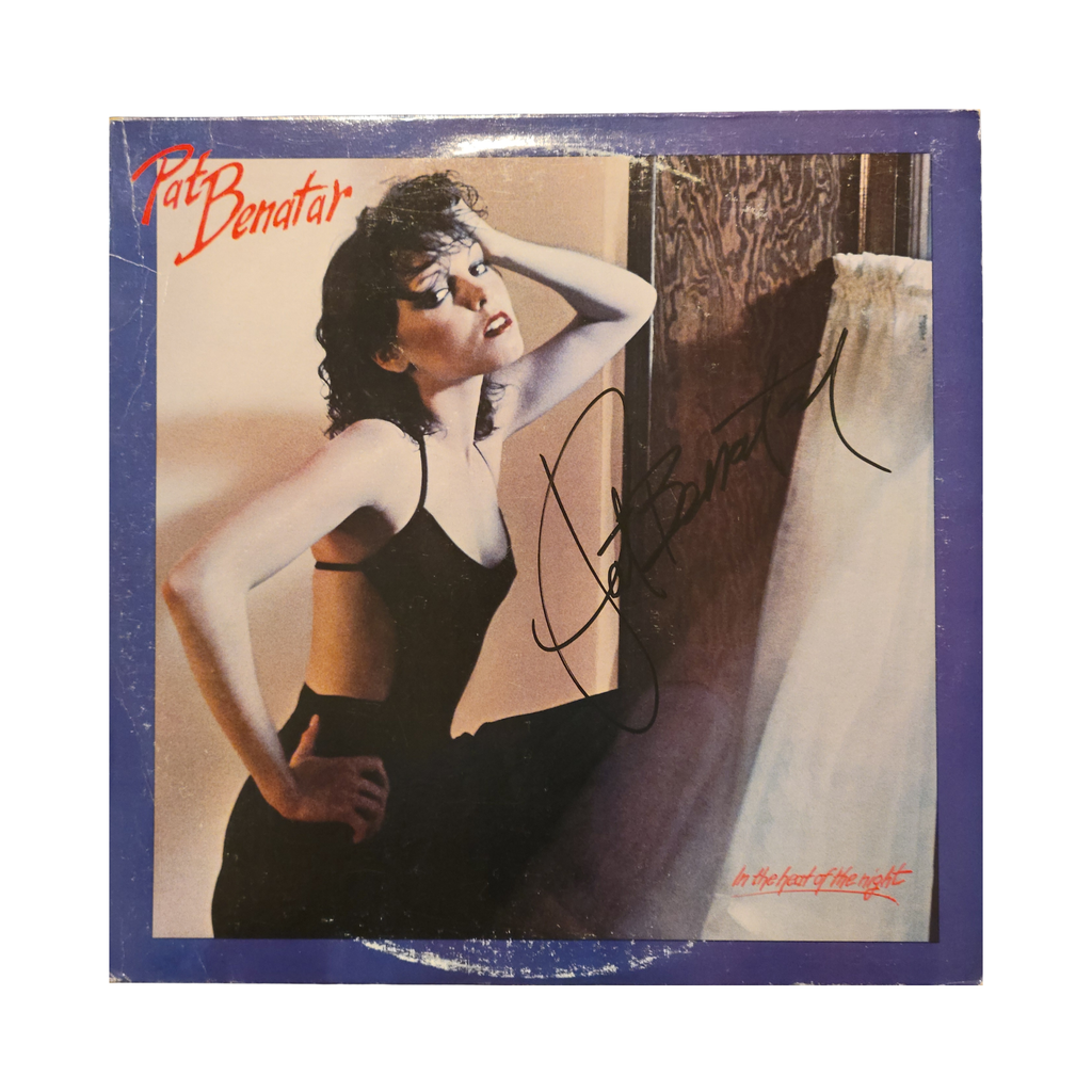 Pat Benatar - In the heat of the night - signed lp