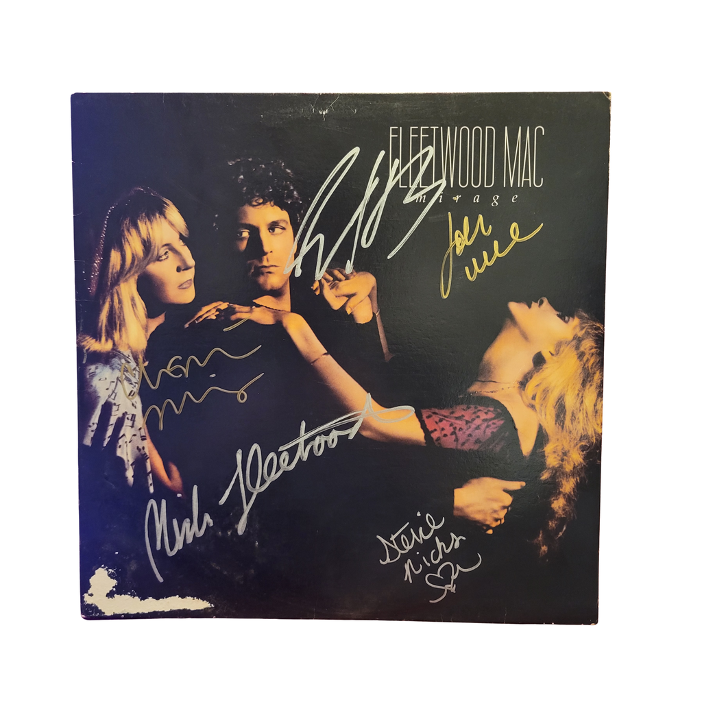 Fleetwood Mac - Mirage - signed lp by 5 band members
