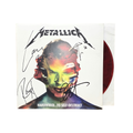 Metallica - Hardwired Limited Edition Red Vinyl -  signed lp by 4 band members,