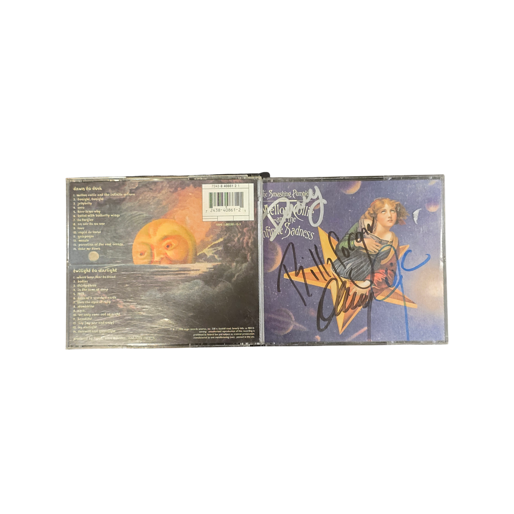 Smashing Pumpkins -  Mellon Collie and the Infinite Sadness - signed cd by 4 band members