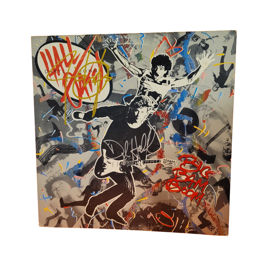Hall and Oates - Big Bam Boom RL masterdisk - signed lp
