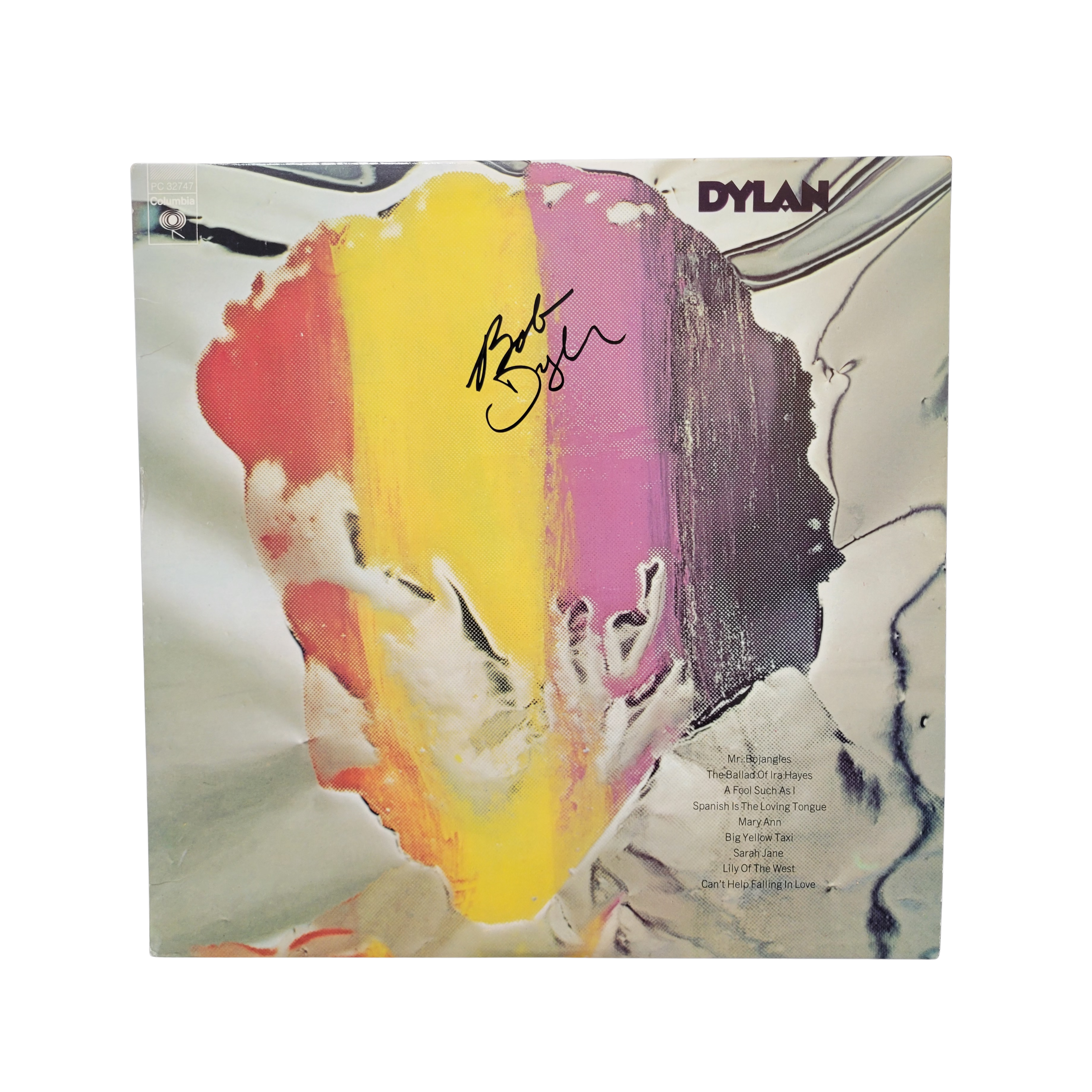Bob Dylan - Dylan - signed lp