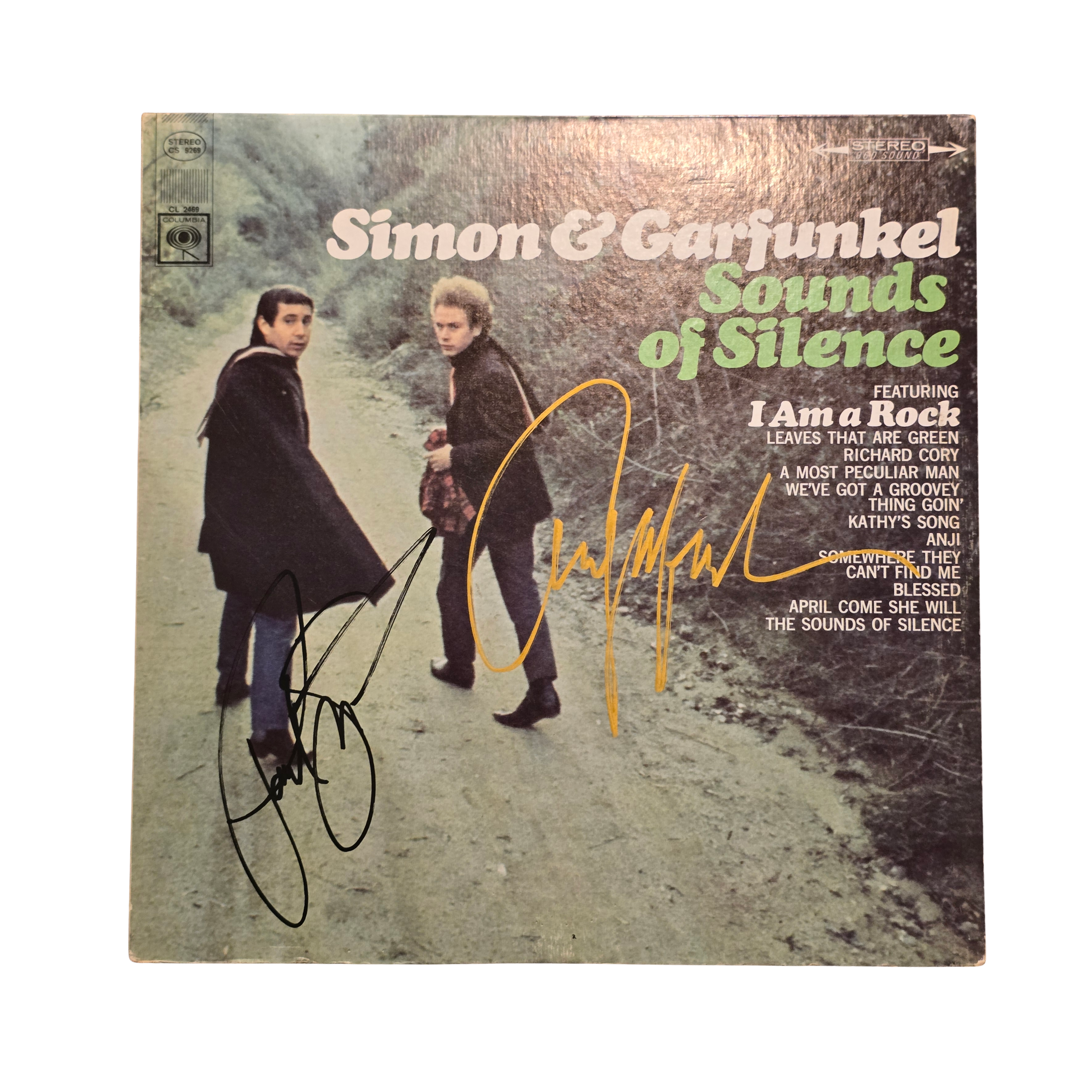 Simon And Garfunkel - Sounds Of Silence - signed lp