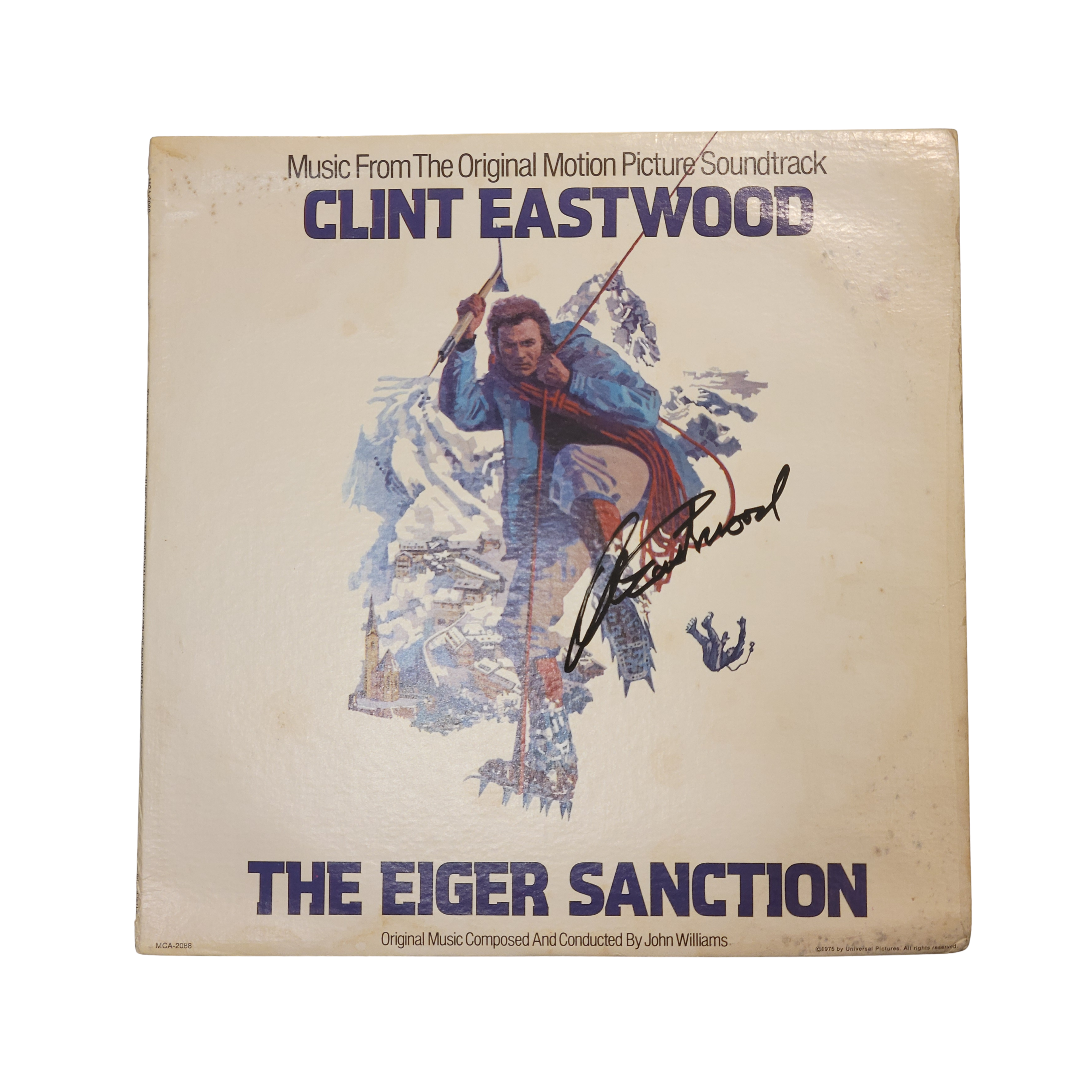 Clint Eastwood  - The Eiger Sunction - signed lp