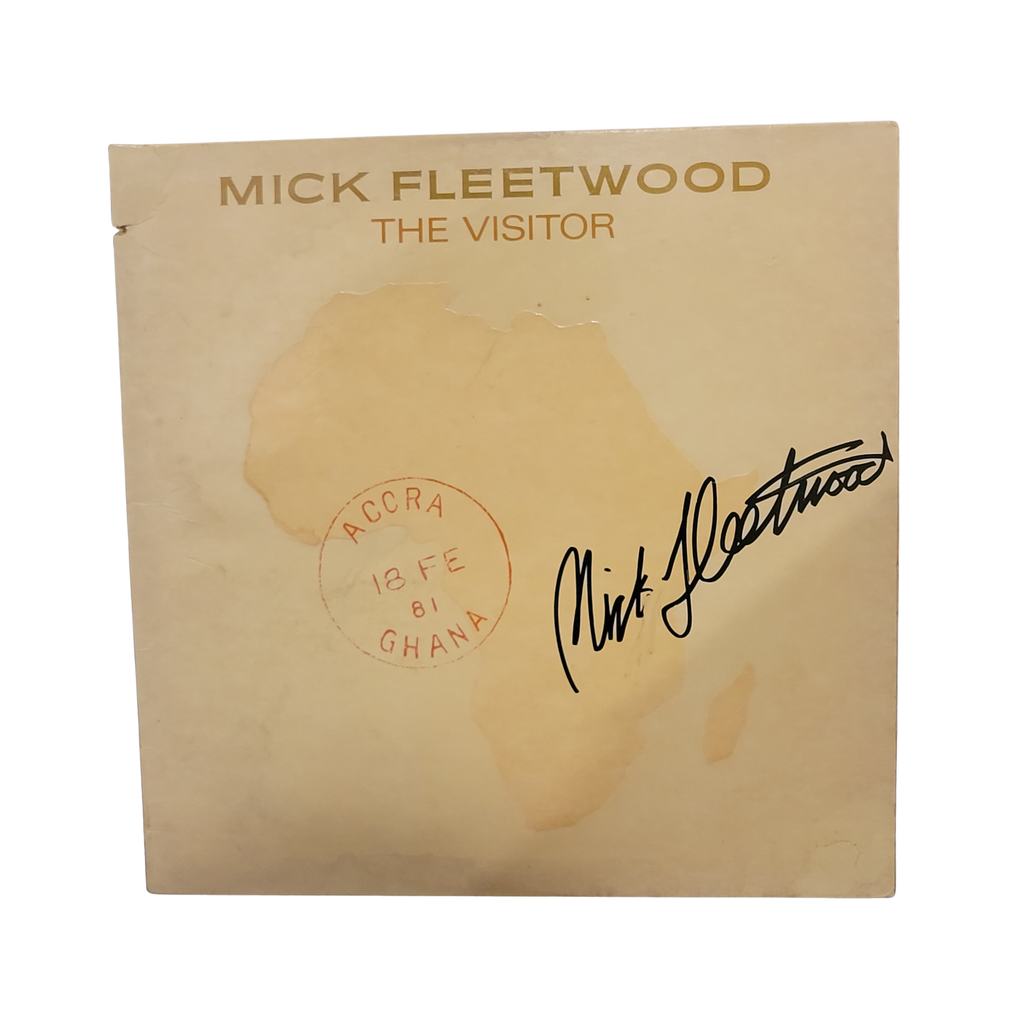 Mick Fleetwood  - The Visitor - signed lp